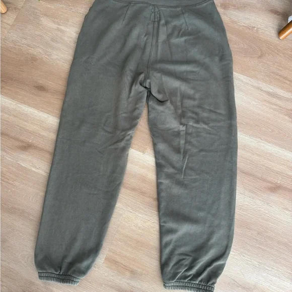 Aerie Olive Green Track Pants Jogger Pant - Picture 4 of 5